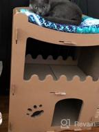 img 1 attached to Petique'S Eco-Friendly Multilevel Fortress: The Ultimate Indoor/Outdoor Cat Tower And Scratcher review by Christopher Shavers