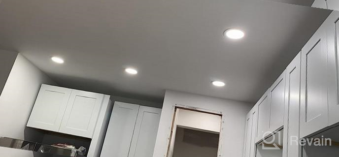 img 1 attached to 12PK 4" Dimmable LED Recessed Lighting Downlight (65W Equivalent) - ETL Listed, 5000K Daylight White review by Marc Oner