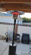 img 1 attached to 46,000 BTU Outdoor Propane Patio Heater W/ Wheels - Amazon Basics Bahama Blue review by Chris Scalia