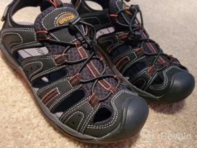 img 6 attached to 👣 GRITION Men's Hiking Sandals Size 40 - Optimized Men's Footwear