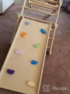 img 1 attached to Experience Endless Fun And Exploration With Dripex Climbing Triangle: 10 Changing Modes, Colorful Pikler Triangle Climber, Reversible Ramp, Foldable Montessori Indoor Playground, And Safe Paint review by Eric Owens