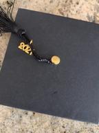 img 1 attached to 🎓 TASBERN Graduation Gift Jewelry 2021 - She Believed She Could, So She Did Inspirational Charm Bracelet for High School & College Graduates - Gifts for Her, Senior Daughter, Teens review by Jennifer Wilson
