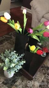 img 6 attached to Colorful 28-Piece Artificial Tulips Set For Stunning Floral Arrangements And Spring Décor