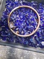 img 1 attached to 10 Pounds Cobalt Blue Recycled Fire Glass For Natural Or Propane Fire Pit, Gas Log Sets - Mr. Fireglass review by Tim Purdie