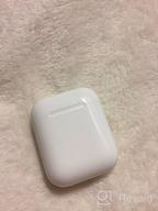 img 2 attached to Apple AirPods 2 wireless headphones with charging case MV7N2 RU, white review by Kero Montes