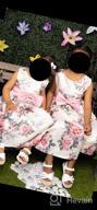 img 1 attached to 👗 CMMCHAAH Girls Pageant Party Dresses: Floral Print Formal Dress for Ages 2-9Y review by Ted Boone