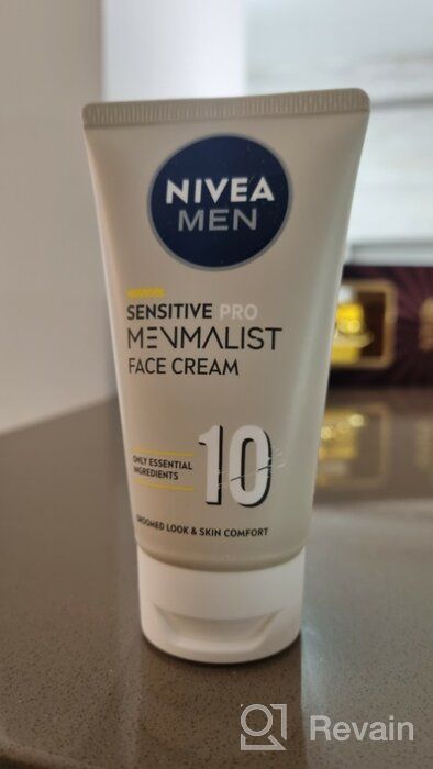 img 2 attached to Nivea Men Face Cream Sensitive Pro Menmalist: Gentle Skincare Solution for Men, 75 ml review by Agata Kozio ᠌