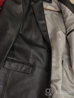 img 1 attached to BGSD Men'S Richard Classic Leather Blazer Lambskin Sport Coat Jacket - Regular, Big & Tall And Short Sizes Available! review by John Arrow