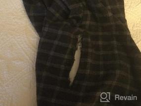 img 8 attached to 👕 DAVID ARCHY Sleepwear Button Down Black Heather: Sleek Style for a Cozy Night's Sleep