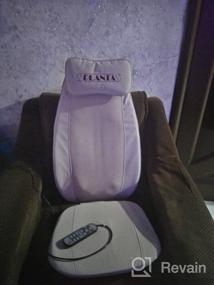 img 11 attached to 🪑 Shiatsu Massage Chair and Seat Massager - PLANTA MN-600 with 3 Intensity Levels, Heating, Vibration Massage, Auto-Adapter