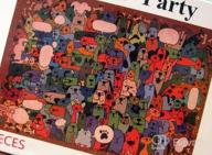 img 1 attached to Bgraamiens Puppies' Party Puzzle: 1000-Piece Color Challenge Jigsaw With Cute Cartoon Dogs For Adults And Kids review by Adam Mazie