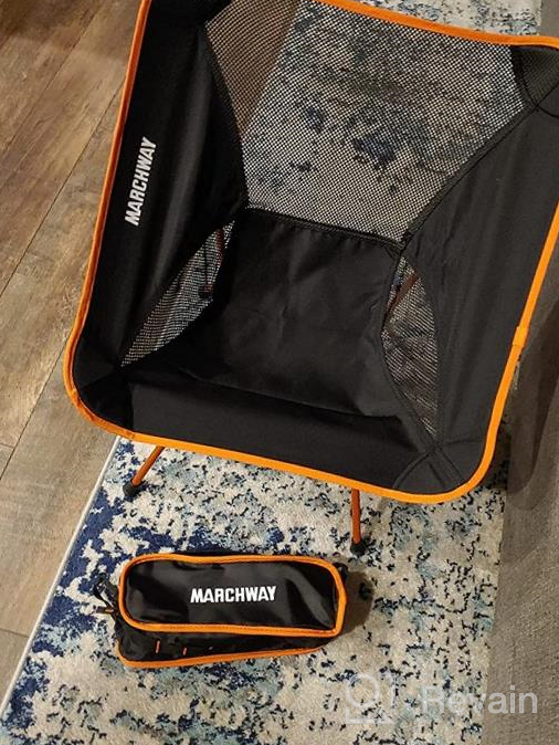 img 1 attached to Lightweight And Durable Folding Camping Chair - Perfect For Outdoor Adventures! review by Jarrett Francis