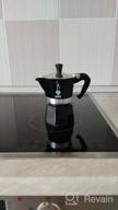 img 2 attached to Bialetti Moka Express Color Geyser Coffee Maker, 130ml, Black review by Adisorn Yang ᠌