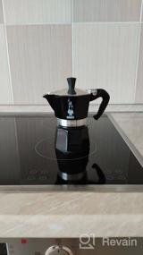 img 11 attached to Bialetti Moka Express Color Geyser Coffee Maker, 130ml, Black