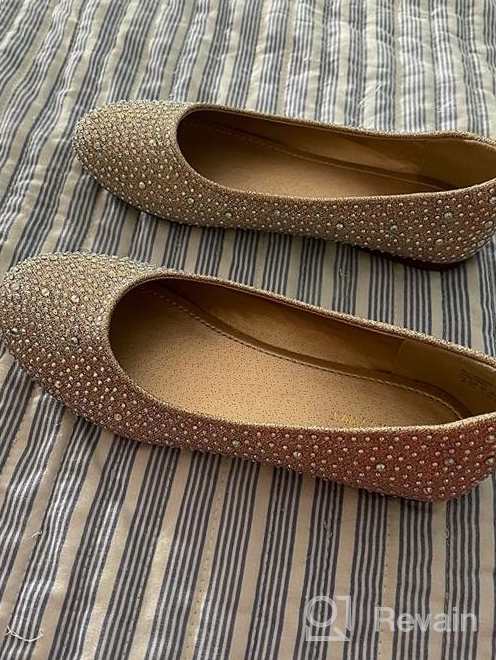 img 1 attached to DREAM PAIRS Serena-100 Mary Jane Ballerina Flat Shoes: Perfect for Girls of All Ages review by Leah Jackson