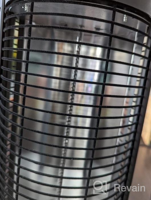 img 1 attached to Stay Warm And Comfortable With The 2-In-1 Space Radiant Heater: 120° Oscillation, 1500W Power, 4 Heating Modes, Dual-Protection, And Quiet Fast Heating For Indoors And Outdoors review by Aaron Romero