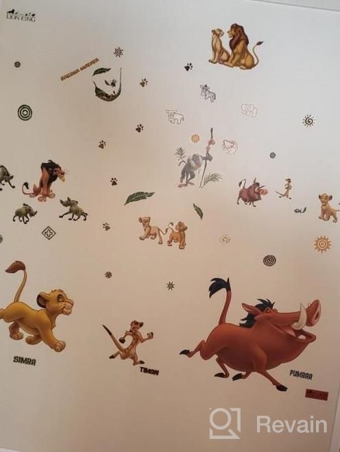 img 1 attached to The Lion King Peel And Stick Wall Decals By RoomMates - 10"X18" Easy To Apply review by Greg Muin