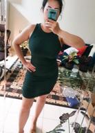 img 1 attached to Women'S Sleeveless Bodycon Mini Dress Summer Ruched Ribbed Cocktail Club Party Short Dresses - Crew Neck review by Ryan Huhn