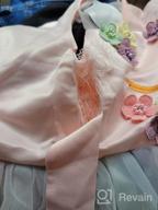 картинка 1 прикреплена к отзыву TTYAOVO Принцесса Платье Для Девочки: Длинное платье из тюля для цветочных девочек в костюме единорога от Jessica Davis