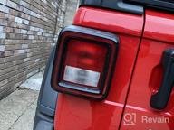 img 1 attached to Jeep Wrangler JL 2018-2021 LED Tail Lights With Reverse Light, Turn Signal Lamp, Running Lights & Side Marker Light - SUPAREE review by Alan Sitton