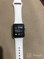 картинка 1 прикреплена к отзыву Обновленные Apple Watch Series 3 GPS + Cellular, корпус серебристого алюминия 38MM со спортивным белым ремешком. от Qu Vn Nguyn (Mng Tay ᠌