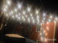 img 1 attached to 🌍 100ft Globe Outdoor String Lights - Dimmable LED Patio String Light with 34 Shatterproof G40 Bulbs - Commercial Hanging Lights for Party, Porch, Backyard, Bistro - Lightdot review by Richie Jacobson