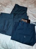 img 1 attached to Johnnie Lene Boys' Slim Fit Flat Front Dress Pants for Enhanced SEO review by David Alexander