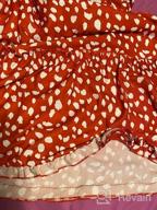 картинка 1 прикреплена к отзыву Romanstii Strappy Backless Polka Dot Mini Dress With Pleated Flare And Ruffle Detailing For Women от Dale Emmel