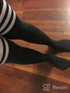 img 1 attached to Stay Cozy And Stylish With Aneco 6 Pairs Of Over Knee Thigh Socks For Women - Ideal For Daily Wear And Cosplay! review by Haley Johnson