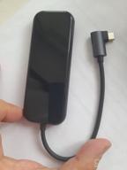 img 2 attached to 🔌 Baseus Multi-functional Type-C USB Hub – 3xUSB HDMI (CAHUB-BZ0G) in Dark Gray with 4 Connectors review by Nguyn Hong Qun  (Qun ᠌
