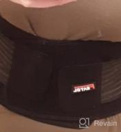 img 1 attached to FEATOL Breathable Back Brace For Lower Back Pain Relief In Women & Men - Herniated Disc, Sciatica, And Scoliosis Support Belt (M) review by Adam Hutchinson