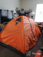 img 1 attached to BISINNA Lightweight 2-Person Camping Tent: Waterproof, Windproof, And Easy To Set Up For Outdoor Adventures review by Michael Vargas