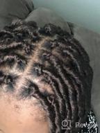 img 1 attached to 8 Packs Of 24 Inch 613# Bleached Blonde Soft Locs Crochet Hair For Women - Extensible, Pre-Looped Curly Wavy Synthtic Goddess Locs Crochet Hair Extension review by Anna Reed