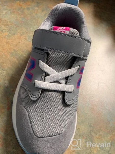 img 1 attached to Outdoor Running Shoes for Toddler Boys - New Balance Girls review by Prince Burr