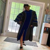 img 1 attached to Upgrade Your Graduation Attire With The GraduationForYou Deluxe Doctoral Gown Featuring Velvety Elegance review by Erica Williams
