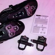 img 1 attached to Zeray Ultralight Carbon Road Bike Pedal With 3 Bearings And Clipless Cleats For High Performance Cycling - Compatible With Look KEO Cleats - ZP-115 review by Brandon Thompson