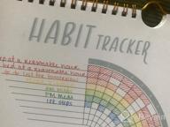 img 1 attached to Boost Productivity & Reach Your Goals With The Lamare Habit Tracker Calendar! review by Justin Munajj