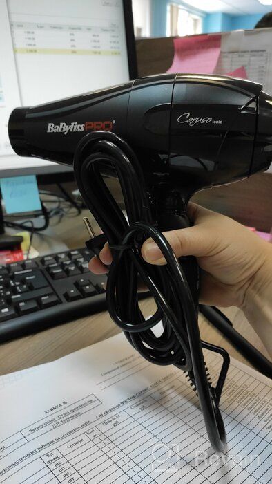 img 1 attached to Hairdryer BaBylissPRO BAB6510IRE, black review by Seunghyun Nahm ᠌