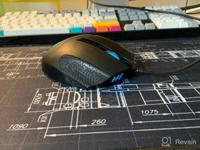 img 8 attached to Corsair Scimitar Pro RGB MMO Gaming Mouse - 🖱️ 16000 DPI Optical Sensor, 12 Programmable Buttons - Yellow (Model: CH-9304011-NA)