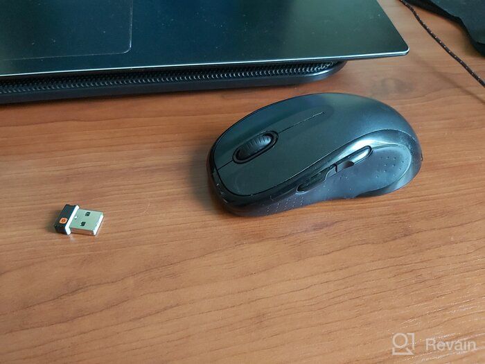img 2 attached to Logitech M510 Blue Wireless Mouse with USB 🖱️ Unifying Receiver - Comfortable Shape, Back/Forward Buttons and Side-to-Side Scrolling review by Som Sak ᠌