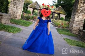 img 6 attached to Детская одежда для девочек: Принцесса на конкурс цветочных платьев Carat - улучшено для SEO