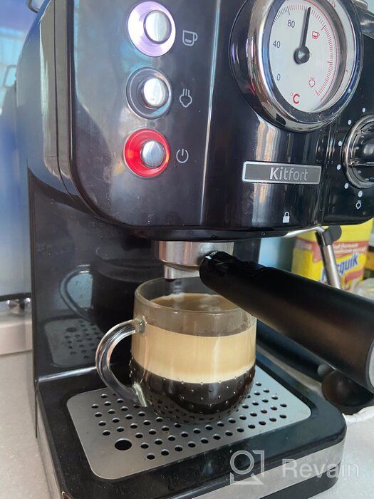 img 1 attached to Coffeemaker Kitfort KT-739, black review by Edyta Kalicka (Zamie ᠌