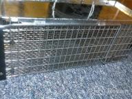 img 1 attached to MAPORCH 2 Pack 304 Stainless Steel Mesh Screen Woven Metal Type 5 Wire 29Cm X 60Cm (23.6” X 11.4”) For Vent, Animal Cage Net, Security, Cabinets review by Tutan Guliford