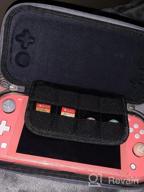 img 1 attached to Protective Switch Lite Case By Tomtoc - Slim Carrying Sleeve With Game Cartridge Storage, Original Patent And Military-Grade Protection For Nintendo Switch Lite In Turquoise review by Matthew Peterson