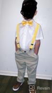 img 1 attached to 👔 Boys' Accessories: Kids Suspender Set with Bowtie and Necktie review by Steven Murray