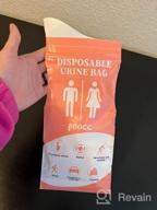 img 1 attached to Portable Disposable Urinal Bag - 12/24 Pack 800ML Emergency Unisex Pee Bag For Camping, Travel, Traffic Jams, Hiking, Pregnant And Patients - DIBBATU Vomit Bag Available review by John Iverson