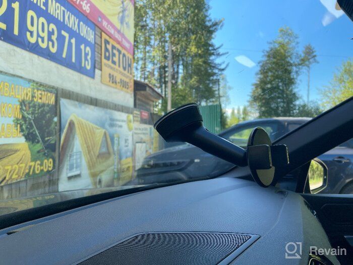 img 3 attached to 📱 Conveniently Secure Your Smartphone with the Belkin F8J168bt Car Cup Holder Mount in Black review by Somchai Promsombat ᠌