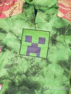 img 1 attached to 👦 Boys' Pullover Hooded Sweatshirt with Minecraft Creeper Design – Fashionable Kid's Hoodie review by Ryan Hoover