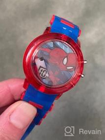 img 4 attached to ⌚ Marvel Quartz Plastic Casual Watch: Perfect for Boys' Timekeeping