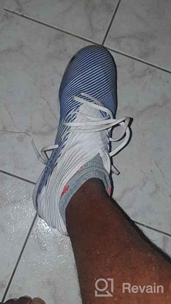 img 1 attached to Adidas Nemeziz Indoor Soccer Utility Men's Shoes review by Timothy Johnson